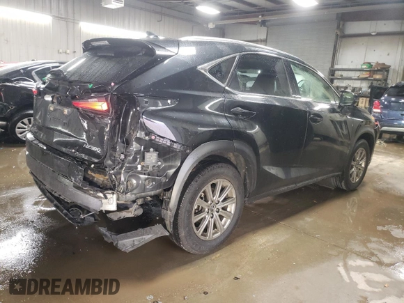 2020 Lexus NX 300 with VIN JTJDARDZ1L5004526, listed as a Copart auction lot 50949195 with 71,131 mi miles and Salvage Title. Bid and sale history available at DreamBid. Image 3.