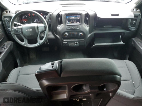 2021 Chevrolet Silverado 1500 Custom Trail Boss with VIN 1GCPYCEF7MZ283388, listed as a Copart auction lot 54305835 with 40,756 mi miles and Salvage Title. Bid and sale history available at DreamBid. Image 8.