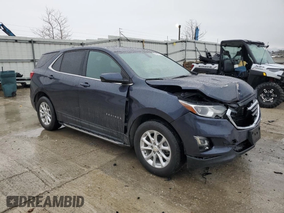 2019 Chevrolet Equinox LT z VIN 3GNAXUEV9KS534032, wystawiony jako Copart lot #52061345 z przebiegiem 93 230 mil mil oraz Szkoda całkowita • Salvage title. Historia ofert i sprzedaży dostępna na DreamBid. Obrazek 4.