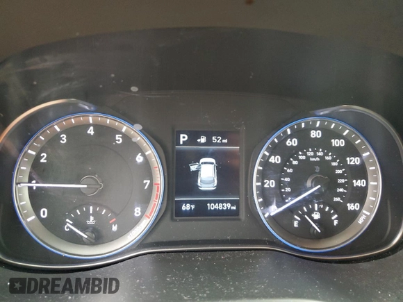 2018 Hyundai Kona SE with VIN KM8K12AA5JU111688, listed as a Copart auction lot 43735565 with 104,839 mi miles and Salvage Title. Bid and sale history available at DreamBid. Image 9.