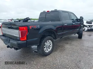 2020 Ford F-250 XL with VIN 1FT7W2BT8LED48572, listed as a IAAI auction lot 42295386 with 56,720 mi miles and . Bid and sale history available at DreamBid. Image 4.