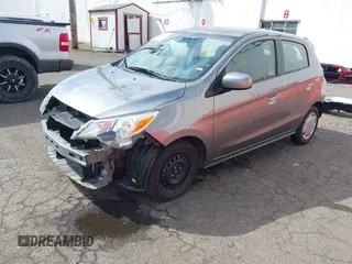 2022 Mitsubishi Mirage ES z VIN ML32AUHJ9NH003355, wystawiony jako IAAI lot #42085618 z przebiegiem 44 385 mil mil oraz . Historia ofert i sprzedaży dostępna na DreamBid. Obrazek 19.