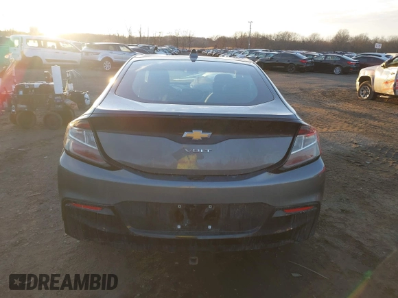 2017 Chevrolet Volt LT with VIN 1G1RA6S58HU152525, listed as a IAAI auction lot 41284058 with 69,066 mi miles. Bid and sale history available at carsss.com. Image 16.