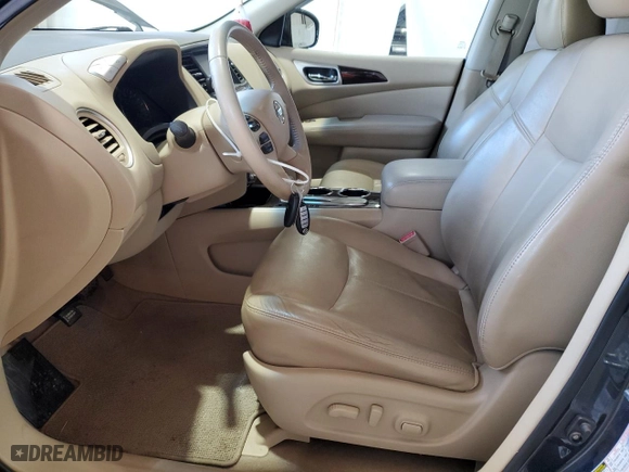 2013 Nissan Pathfinder SV with VIN 5N1AR2MN1DC651231, listed as a Copart auction lot 41500215 with 128,709 mi miles and Salvage Title. Bid and sale history available at carsss.com. Image 7.