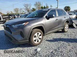 2024 Toyota RAV4 LE with VIN 2T3K1RFV3RC293044, listed as a Copart auction lot 43528605 with 3,877 mi miles and Salvage Title. Bid and sale history available at carsss.com. Image 1.