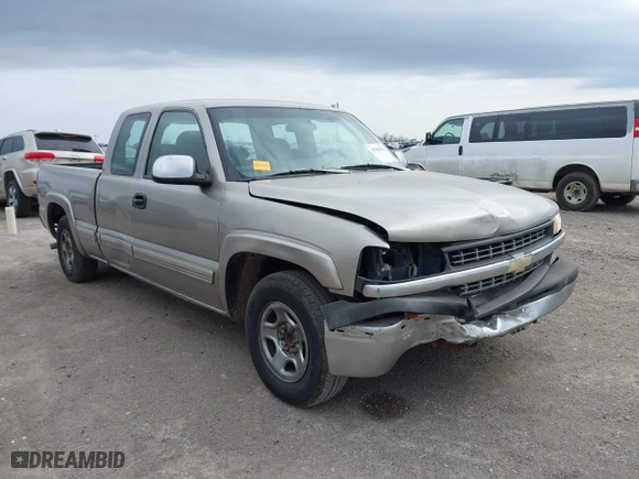 1999 Chevrolet Silverado 1500 LS with VIN 2GCEC19W4X1257221, listed as a IAAI auction lot 41250363 with 1 mi miles. Bid and sale history available at carsss.com. Image 1.