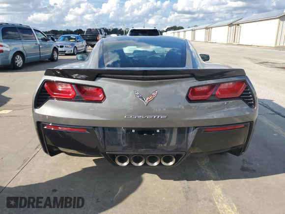 2016 Chevrolet Corvette 2LT with VIN 1G1YD2D79G5111484, listed as a Copart auction lot 73873324 with 0 mi miles and Non Repairable. Bid and sale history available at carsss.com. Image 6.