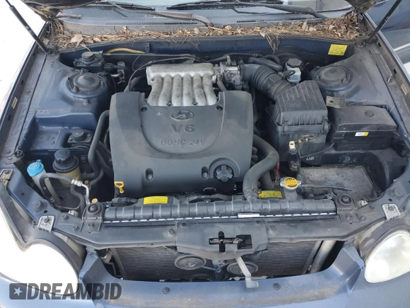 2005 Hyundai Sonata GLS with VIN KMHWF35H65A122447, listed as a Copart auction lot 46648555 with 121,394 mi miles and Salvage Title. Bid and sale history available at carsss.com. Image 11.