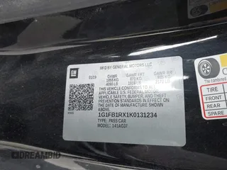2019 Chevrolet Camaro 1LS with VIN 1G1FB1RX1K0131234, listed as a IAAI auction lot 41159214 with 70,057 mi miles and . Bid and sale history available at carsss.com. Image 9.
