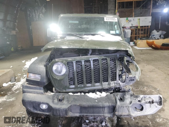 2022 Jeep Gladiator Willys z VIN 1C6HJTAG1NL128872, wystawiony jako Copart lot #43228905 z przebiegiem 33 410 mil mil oraz Szkoda całkowita • Salvage title. Historia ofert i sprzedaży dostępna na DreamBid. Obrazek 5.