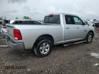 2018 Ram 1500 SLT z VIN 1C6RR6GG9JS317288, wystawiony jako Copart lot #50593095 z przebiegiem 128 698 mil mil oraz Szkoda całkowita • Salvage title. Historia ofert i sprzedaży dostępna na DreamBid. Obrazek 3.