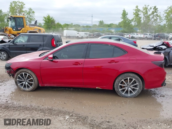 2018 Acura TLX with VIN 19UUB2F37JA003760, listed as a IAAI auction lot 42263439 with 89,150 mi miles and . Bid and sale history available at DreamBid. Image 15.