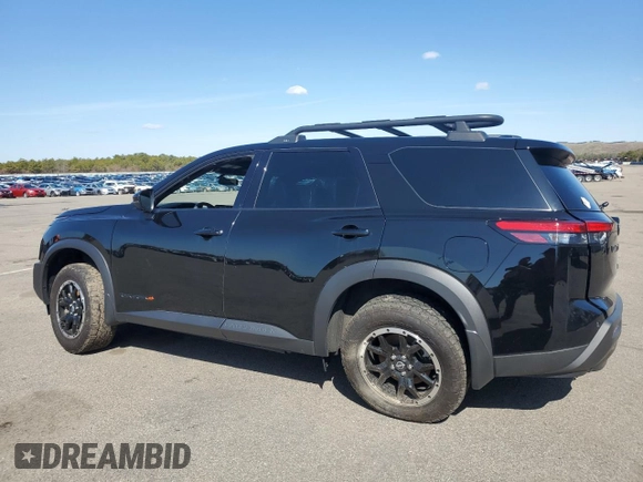 2024 Nissan Pathfinder Rock Creek with VIN 5N1DR3BD1RC224796, listed as a Copart auction lot 49659205 with 22,800 mi miles and Salvage title. Bid and sale history available at DreamBid. Image 2.