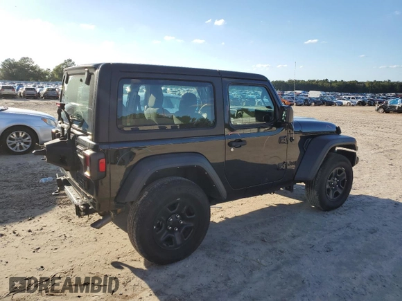 2022 Jeep Wrangler Sport with VIN 1C4HJXAG3NW234819, listed as a Copart auction lot 73094974 with 40,482 mi miles and Non Repairable. Bid and sale history available at DreamBid. Image 3.