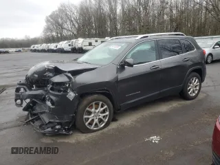 2015 Jeep Cherokee Latitude with VIN 1C4PJLCB9FW560566, listed as a Copart auction lot 51741275 with Not Provided miles and Salvage Title. Bid and sale history available at DreamBid. Image 1.