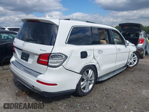 2017 Mercedes-Benz GLS 450 z VIN 4JGDF6EE2HA989945, wystawiony jako IAAI lot #41953246 z przebiegiem Nie podano mil oraz . Historia ofert i sprzedaży dostępna na DreamBid. Obrazek 4.
