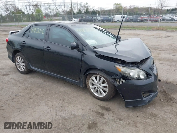 2009 Toyota Corolla with VIN 2T1BU40E89C157455, listed as a IAAI auction lot 41952016 with 211,792 mi miles. Bid and sale history available at carsss.com. Image 1.