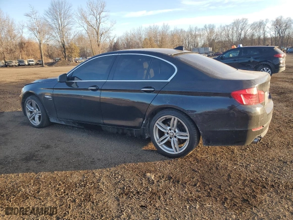 2012 BMW 5 Series 528i xDrive with VIN WBAXH5C50CDW03925, listed as a Copart auction lot 47547475 with 0 mi miles and Salvage Title. Bid and sale history available at carsss.com. Image 2.