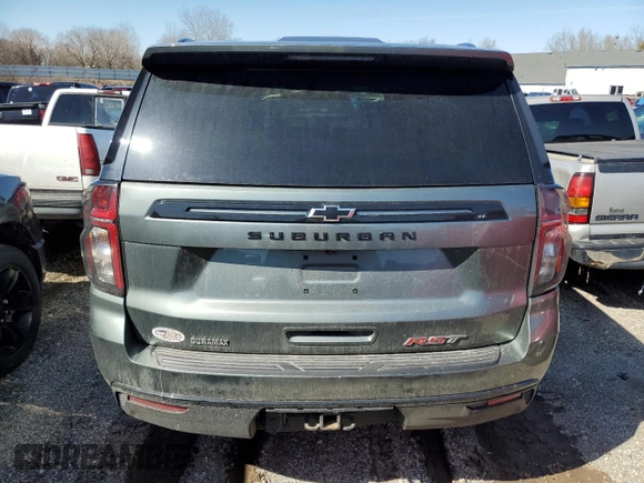 2023 Chevrolet Suburban RST with VIN 1GNSKEKT4PR348517, listed as a Copart auction lot 47583295 with 40,813 mi miles and Clean title. Bid and sale history available at DreamBid. Image 6.