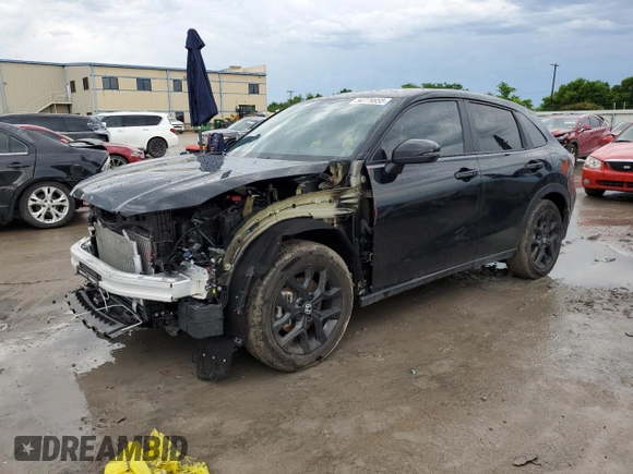 2024 Honda HR-V Sport z VIN 3CZRZ1H53RM727351, wystawiony jako Copart lot #54779855 z przebiegiem 18 855 mil mil oraz Szkoda całkowita • Salvage title. Historia ofert i sprzedaży dostępna na DreamBid. Obrazek 1.