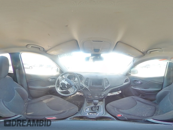 2019 Jeep Cherokee Latitude with VIN 1C4PJLCB2KD307482, listed as a Copart auction lot 59474485 with 69,628 mi miles and Salvage title. Bid and sale history available at DreamBid. Image 16.