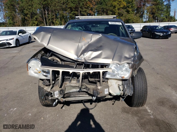 2006 Jeep Grand Cherokee Laredo with VIN 1J4GS48K86C258600, listed as a Copart auction lot 80348114 with 271,978 mi miles and Salvage Title. Bid and sale history available at carsss.com. Image 5.