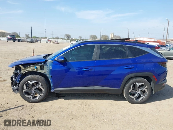 2023 Hyundai Tucson SEL with VIN 5NMJF3AE1PH180789, listed as a IAAI auction lot 41802829 with 24,583 mi miles. Bid and sale history available at carsss.com. Image 15.