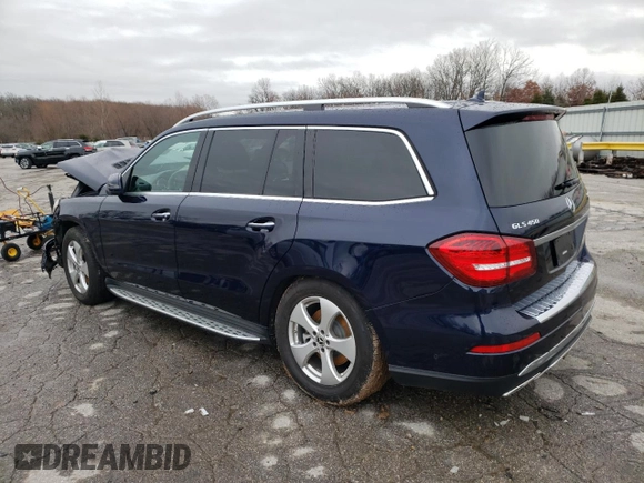 2019 Mercedes-Benz GLS with VIN 4JGDF6EE9KB225608, listed as a Copart auction lot 70977092 with 0 mi miles. Bid and sale history available at carsss.com. Image 2.