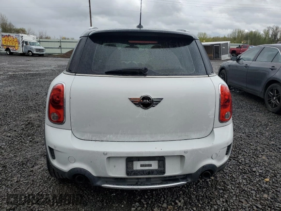 2012 MINI Countryman S with VIN WMWZC5C5XCWL55579, listed as a Copart auction lot 47970695 with 136,015 mi miles and Salvage Title. Bid and sale history available at DreamBid. Image 6.