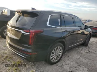2020 Cadillac XT6 AWD Premium Luxury with VIN 1GYKPFRS5LZ227559, listed as a Copart auction lot 76241174 with 0 mi miles and Salvage Title. Bid and sale history available at carsss.com. Image 3.