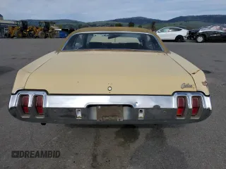 1970 Oldsmobile Cutlass with VIN 342570Z127532, listed as a Copart auction lot 49906135 with 34,224 mi miles and Salvage Title. Bid and sale history available at DreamBid. Image 6.