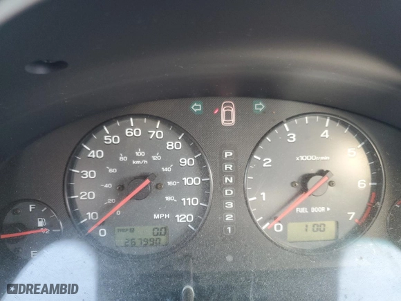 2001 Subaru Legacy Wagon Outback w/RB Equip with VIN 4S3BH665717674890, listed as a Copart auction lot 41437595 with 267,990 mi miles and Clean Title. Bid and sale history available at carsss.com. Image 9.