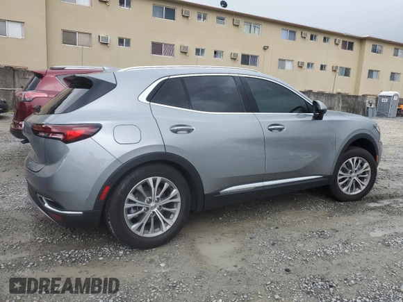 2023 Buick Envision Preferred with VIN LRBFZMR48PD167057, listed as a Copart auction lot 68310254 with 5,177 mi miles and Salvage Title. Bid and sale history available at DreamBid. Image 3.