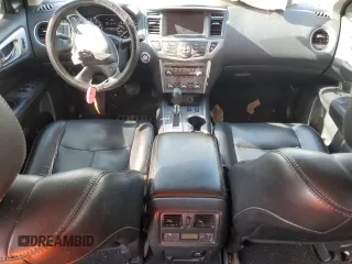 2017 Nissan Pathfinder SL with VIN 5N1DR2MNXHC675899, listed as a Copart auction lot 59728355 with 145,402 mi miles and Salvage title. Bid and sale history available at DreamBid. Image 8.