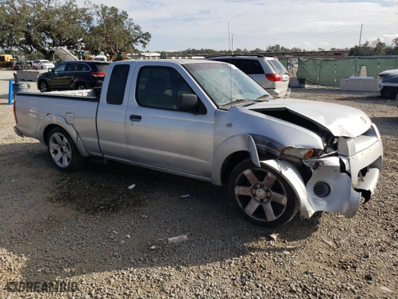 2002 Nissan Frontier 2WD XE with VIN 1N6DD26S12C335602, listed as a Copart auction lot 86579834 with 256,949 mi miles and Salvage Title. Bid and sale history available at carsss.com. Image 4.