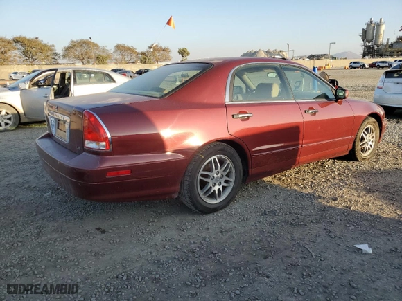2002 Mitsubishi Diamante LS with VIN 6MMAP67P12T008394, listed as a Copart auction lot 44022475 with 79,846 mi miles and Salvage Title. Bid and sale history available at carsss.com. Image 3.