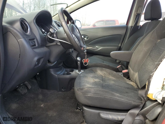 2014 Nissan Versa Note SV with VIN 3N1CE2CP9EL376258, listed as a Copart auction lot 50706055 with 182,892 mi miles and Salvage Title. Bid and sale history available at carsss.com. Image 7.