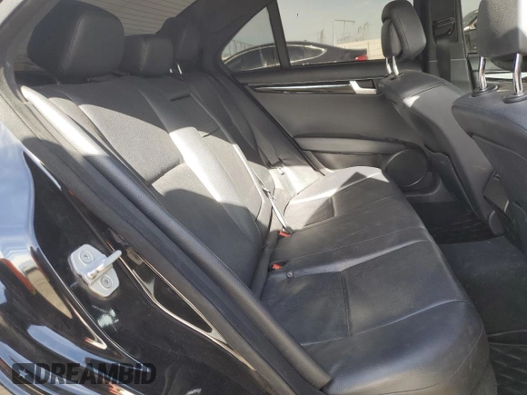 2012 Mercedes-Benz C 350 Sport with VIN WDDGF5HB3CR221064, listed as a Copart auction lot 86373104 with 187,938 mi miles and Salvage Title. Bid and sale history available at DreamBid. Image 10.