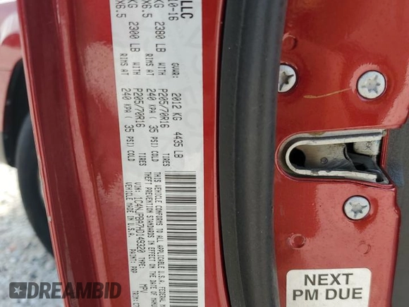 2017 Jeep Patriot Sport SE with VIN 1C4NJPBA7HD149320, listed as a Copart auction lot 56602915 with 136,912 mi miles and Salvage title. Bid and sale history available at DreamBid. Image 13.