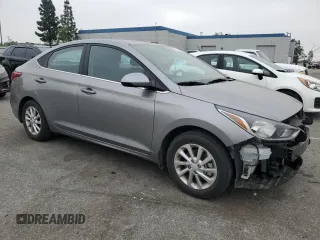 2022 Hyundai Accent SE с VIN 3KPC24A62NE166262, выставлен на аукционе Copart как лот 57131925 с пробегом 38 559 миль миль и Списание • Salvage title. История ставок и продаж доступна на DreamBid. Изображение 4.