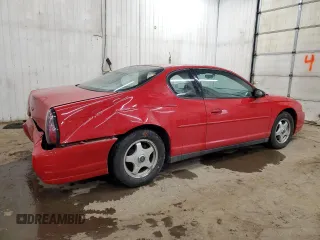 2004 Chevrolet Monte Carlo LS with VIN 2G1WW12E749223471, listed as a Copart auction lot 82597584 with 89,373 mi miles and Non Repairable. Bid and sale history available at carsss.com. Image 3.
