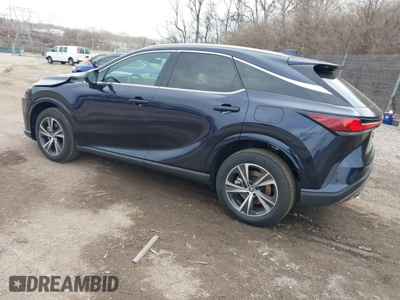 2025 Lexus RX 350 with VIN 2T2BAMCAXSC093390, listed as a IAAI auction lot 41843237 with 3,056 mi miles and . Bid and sale history available at DreamBid. Image 3.