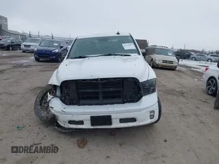 2018 Ram 1500 Big Horn with VIN 3C6RR7LT5JG135653, listed as a IAAI auction lot 41626601 with 91,267 mi miles. Bid and sale history available at carsss.com. Image 12.