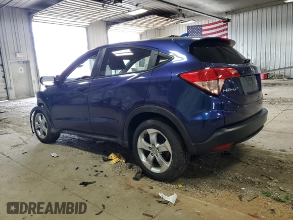 2016 Honda HR-V EX with VIN 3CZRU6H56GM739468, listed as a Copart auction lot 53909365 with 0 mi miles and Non Repairable. Bid and sale history available at carsss.com. Image 2.
