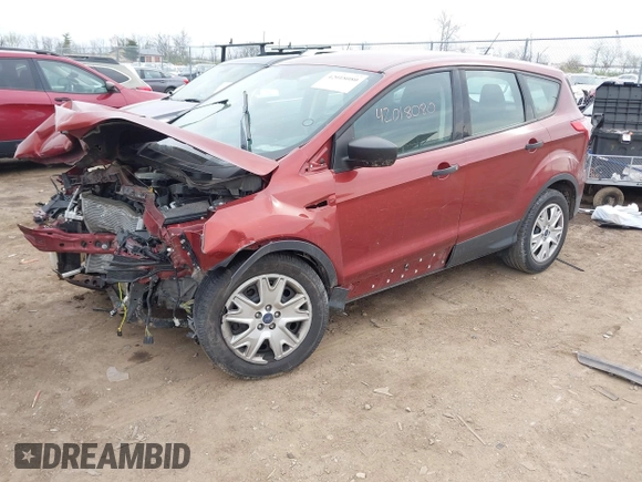 2016 Ford Escape S with VIN 1FMCU0F74GUC23033, listed as a IAAI auction lot 42018080 with 77,079 mi miles. Bid and sale history available at carsss.com. Image 2.