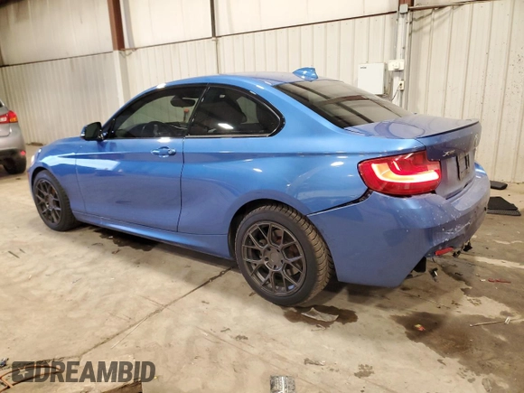2017 BMW 2 Series 230i xDrive with VIN WBA2H9C32H7A25822, listed as a Copart auction lot 88751265 with 50,349 mi miles and Salvage Title. Bid and sale history available at carsss.com. Image 2.