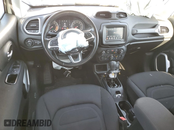 2018 Jeep Renegade Latitude with VIN ZACCJABB6JPG90511, listed as a Copart auction lot 52104325 with 61,986 mi miles and Salvage Title. Bid and sale history available at carsss.com. Image 8.
