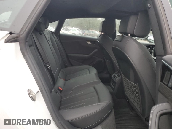 2020 Audi A5 Sportback Premium Plus with VIN WAUCNCF54LA001487, listed as a Copart auction lot 39459044 with 64,816 mi miles. Bid and sale history available at carsss.com. Image 10.