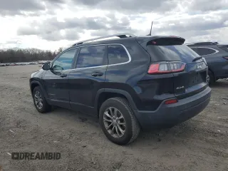 2019 Jeep Cherokee Latitude Plus with VIN 1C4PJMLB9KD191316, listed as a Copart auction lot 49441065 with 181,348 mi miles and Salvage Title. Bid and sale history available at carsss.com. Image 2.