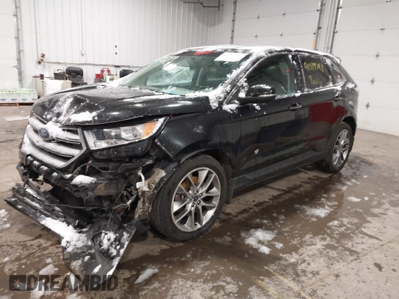 2015 Ford Edge Titanium z VIN 2FMTK4K91FBB27482, wystawiony jako IAAI lot #41919347 z przebiegiem 177 268 mil mil oraz . Historia ofert i sprzedaży dostępna na DreamBid. Obrazek 17.
